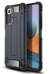 Xiaomi Redmi Note 10 Pro Kılıf Tank Zırhlı Korumalı Kılıf - 5