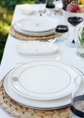 The Mia Daily Tunes Servis Tabağı 6 Lı Set - 26 cm thumbnail 5