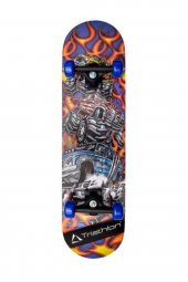 T132 Tahta Kaykay Karışık Desenli Gönderilecektir - 3