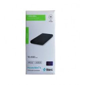 TTEC PowerSlim S Powerbank Şarj Cihazı 10000mAh Siyah - 2BB135S - 1