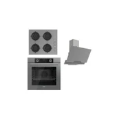 Ferre Fryart Cs Serisi Gri Ankastre Set ( Cs208 + Xe63cpr + D065) - 1