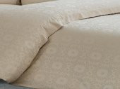 Finezza Jardin Bambu Jakar Kumaş Bej Nevresim 200x220 cm -  1308 - 2