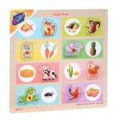 ONY-360-361 Onyıl, Ahşap Tutmalı Eşleştirme - Hangi Hayvan Ne Yer - 5