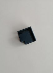 25*60 DIŞTAN KANALLI  DİRSEK ANTRASİT GRİ VM-3008 thumbnail 1