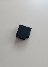 25*60 DIŞTAN KANALLI  DİRSEK ANTRASİT GRİ VM-3008 thumbnail 2