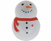 Porland Sevimli Kardan Adam Çerez Tabağı 16cm 04A+P014083 - 1