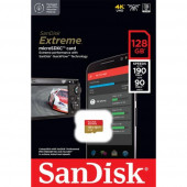 SanDisk Extreme 128GB 190/90MB/s microSDXC UHS-1 A2 4K Hafıza Kartı SDSQXAA-128G-GN6MN - 3