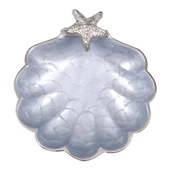 Canba Gümüş Gri Deniz Yıldızlı İstiridye Orta Boy Kase 21X21X5 Cm - 1