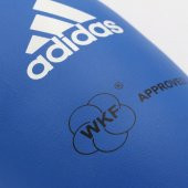 Adidas WKF Onaylı Karate Kaval Ayak Koruyucu Mavi - Kırmızı - 9