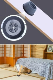 Nakres 4 Adet Makine Kaydırmaz gri Çamaşır Makinesi Titreşim Önleyici Stoper - 6