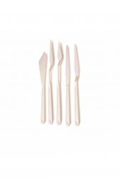 Neon Plastik Spatula Seti 5li  Kd-107 - 1
