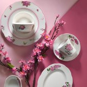 Kütahya Porselen Bone Olympos 28 Parça 9829 Desen Kahvaltı Takımı - 1