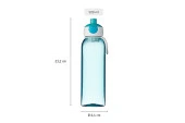 Mepal Water Bottle Flip-Up Campus Su Şişesi 500 Ml - 3