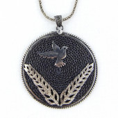 Başak ve Güvercin Formlu Kolye Ucu thumbnail 1