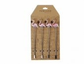 Porland Shiraz Flamingo 4lü Kokteyl Çatalı 12cm 04STY004281 - 1