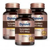 Dynavit Selenium 100 mcg 90 Tablet 3 Adet - 1