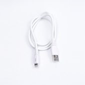 DVIP S01A 6A 67W Fast Charging UsbA to Lightning Data ve Hızlı Şarj Kablosu 1M Beyaz - 1