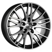 CMS-428-08 7.5x17"-5x120 ET35 72.5 Diamond Matt Black Jant (4 Adet) - 1