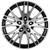 CMS-428-08 7.5x17"-5x120 ET35 72.5 Diamond Matt Black Jant (4 Adet) - 2