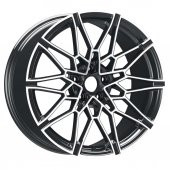 EMR-A339-02 9.5x19"-5x112 ET40 66.6 Gun Metal Diamond Jant (4 Adet) - 1