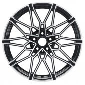 EMR-A339-02 9.5x19"-5x112 ET40 66.6 Gun Metal Diamond Jant (4 Adet) - 2