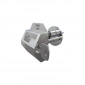Yuma Kilitli Çelik Rozet Sol + 1 adet 68 mm Çelik Kapı Barel Set - 7