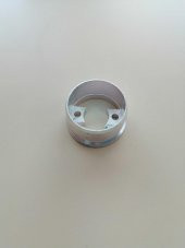 40 İÇT ÇİFT DELİKLİ DUV FLANŞI PARLAK thumbnail 1