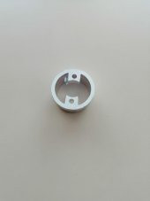 40 İÇT ÇİFT DELİKLİ DUV FLANŞI PARLAK thumbnail 2