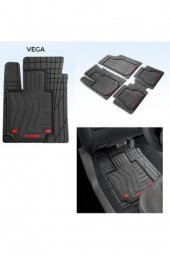 Gold Oto Aksesuar Honda Civic 10 Hatchback 2016-2022 3D Vega Marsilya  Siyah Oto Paspas - 1