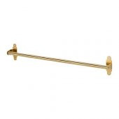 Gold Mutfak Rayı 60 cm MeridyenDukkan Pirinç Mutfak Askılığı Metal Ray - 1