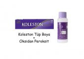 Koleston Tüp Boya 50 ml - 6.0 Koyu Kumral + 20 Vol Oksidan Peroksit - 1