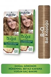 Palette Kalıcı Doğal Renkler Set Boya 8-0 Bal Köpüğü 2 Adet thumbnail 2