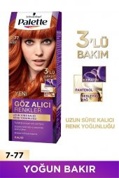 Palette Göz Alıcı Renkler Set Boya 7-77 Yoğun Bakır 2 Adet - 2