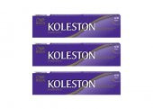 Koleston Tüp Boya 50 ml - 4.0 Kahve 3 Adet - 1