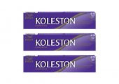 Koleston Tüp Boya 50 ml - 6.35 Elegant Kahve 3 Adet - 1