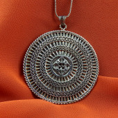 Yıldız Motifli Kolye Ucu - 1