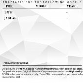 Bmw, Jaguar için Ayna Dişlisi - 7