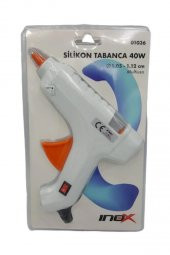 Silikon Tabancası 40 W Küçük Boy Beyaz Renk 1 Adet Silikon Tabanca - 1