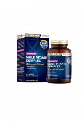 Womens Multi Vitamin ve Mineraller İçeren Complex Takviye Gıda 60 Tablet - 1