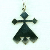 Saçbağı Motifli Kolye Ucu - 1