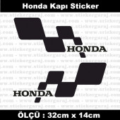 yan kapı şerit sticker 2li - 1