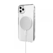 iPhone 14 Pro Max Kılıf Magsafe Özellikli Şeffaf Silikon Kapak - 4