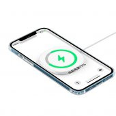 iPhone 14 Plus Kılıf Magsafe Özellikli Şeffaf Silikon Kapak - 7