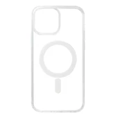 iPhone 14 Pro Max Kılıf Magsafe Özellikli Şeffaf Silikon Kapak - 9