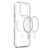 iPhone 14 Pro Max Kılıf Magsafe Özellikli Şeffaf Silikon Kapak - 7