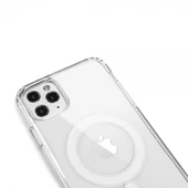 iPhone 14 Pro Max Kılıf Magsafe Özellikli Şeffaf Silikon Kapak - 5