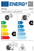 Petlas FullGrip PT925 195/75 R16C 107/105R Kış Lastiği - 2025 thumbnail 2