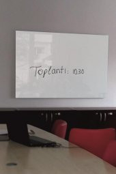 60x70 Cm Temperli Cam Yazı Tahtası - 3