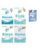 AYT Matematik Fizik Kimya ve Biyoloji Soru Kitabı Set - 1