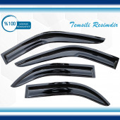 Toyota Yaris Mügen Cam Rüzgarlığı Hb 2006-2012 Arası 4 Lü Set - 1